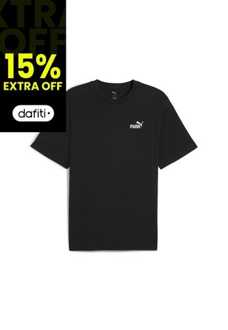 Camisas Deportivas Puma Ess Relaxed Small No. 1 Negro Hombre Puma