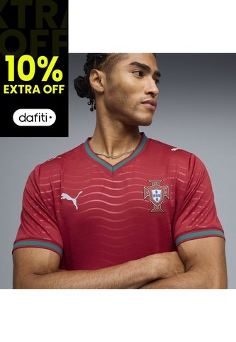 Camiseta Deportiva Puma Original FpfHome Rojo Para Hombre Puma