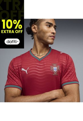 Camiseta Deportiva Puma Original FpfHome Rojo Para Hombre