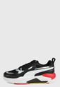 Tenis Lifestyle Negro-Blanco-Rojo-Plateado Puma  X-Ray de Puma