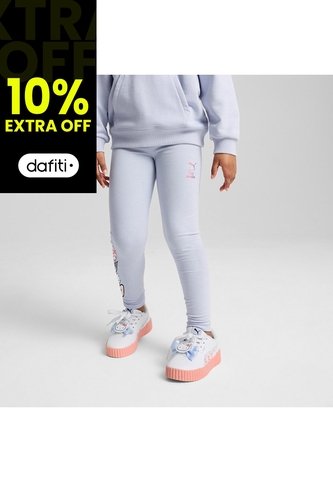 Pantalon Leggings Puma Original Hello Kitty Gris Para Niños Puma