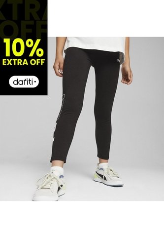 Leggings Deportivos Puma Power Originales Negro Para Niños Puma