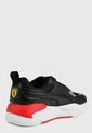 Tenis Lifestyle Negro-Blanco-Rojo-Plateado Puma  X-Ray de Puma