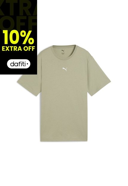 Camisa Deportiva Puma Original Ess Relaxed Verde Para Mujer