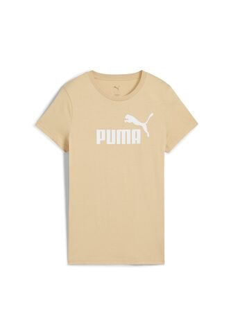 Camisa Deportiva Puma Original Ess No1 Logo Beige Mujer Puma