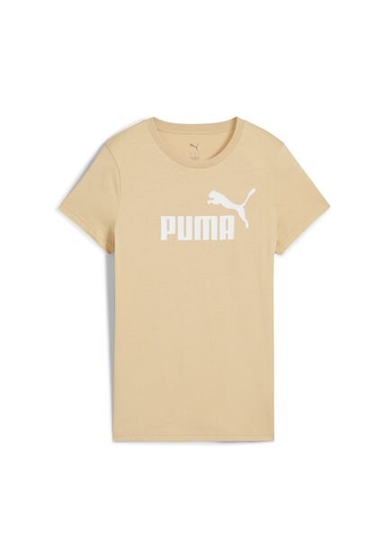Camisa Deportiva Puma Original Ess No1 Logo Beige Mujer
