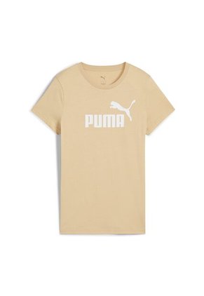 Camisa Deportiva Puma Original Ess No1 Logo Beige Mujer