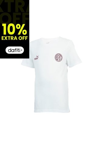 Camisa Deportiva Puma Original Futbolcore Qatr Blanco Hombre Puma