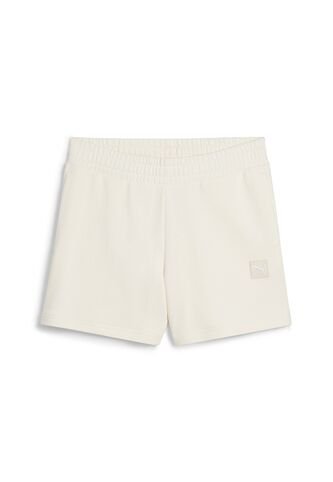 Pantaloneta Deportiva Puma Original Ess Mid-Rise Beige Mujer Puma