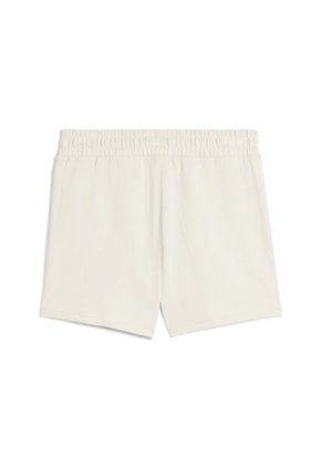 Pantaloneta Deportiva Puma Original Ess Mid-Rise Beige Mujer