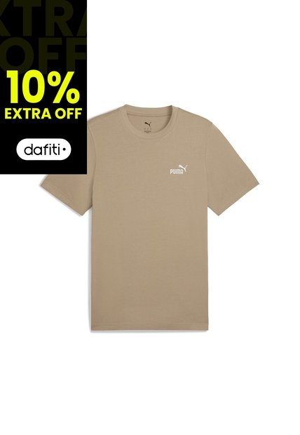 Tshirt Puma Original Ess Small No. 1 Logo Café Para Hombre