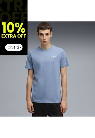Tshirt Puma Original Essential 2 Color No.1 Azul Para Hombre Puma