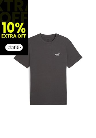 Tshirt Puma Original Ess Small No. 1 Logo Gris Para Hombre Puma