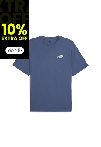 Tshirt Puma Ess Relaxed Small No 1 Logo Tee Azul Para Hombre Puma