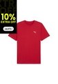 Camisa Deportiva Puma Original Small Logo Rojo Para Hombre de Puma