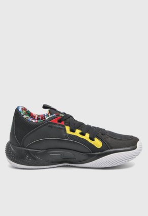 Tenis Basketball Negro-Multicolor PUMA Court Rider Chaos Trash Talk