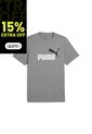 Camisa Deportiva Puma Ess 2 Color No 1 Logo Gris Hombre de Puma
