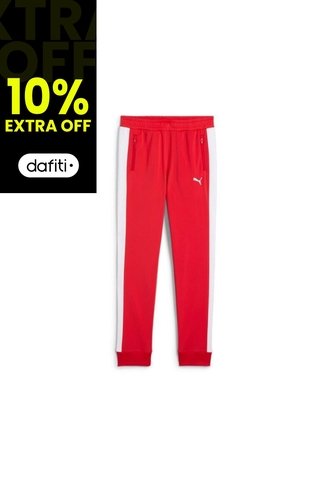 Pantalon Deportivo Puma Original T7 Always On B Rojo Niños Puma