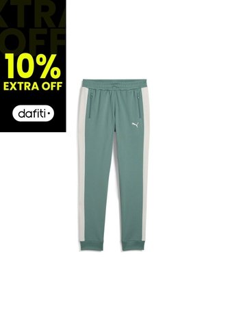 Pantalon Deportivo Puma Original T7 Always On B Verde Niños Puma