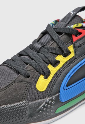 Tenis Basketball Negro-Multicolor PUMA Court Rider Chaos Trash Talk