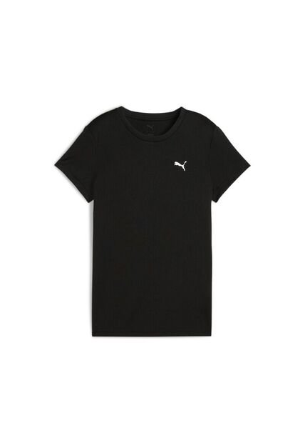 Camisa Deportiva Puma Original Logo (Poly) Negro Mujer