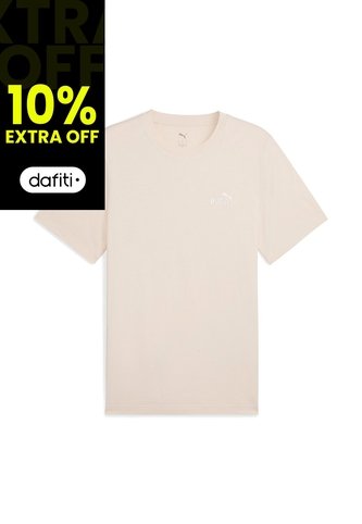 Camisa Deportiva Puma Ess Small No. 1 Logo Beige Hombre Puma