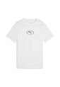 Camisas Deportivas Puma Sport Rib Collar B Blanco Para Niños de Puma
