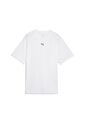 Camisa Deportiva Puma Original Ess Logo Relaxed Blanco Mujer de Puma