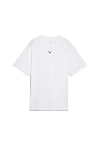 Camisa Deportiva Puma Original Ess Logo Relaxed Blanco Mujer Puma