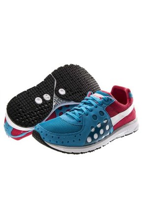 Calzado Puma Faas 300 Azul-Rojo