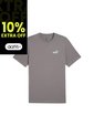 Camisa Deportiva Puma Original Ess Small N1 Logo Gris Hombre de Puma