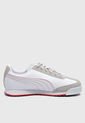 Tenis Lifestyle Blanco-Gris-Rojo PUMA Ferrari Roma Via de Puma