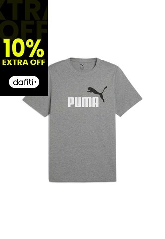 Camisa Deportiva Puma Ess 2 Color No 1 Logo Gris Hombre Puma