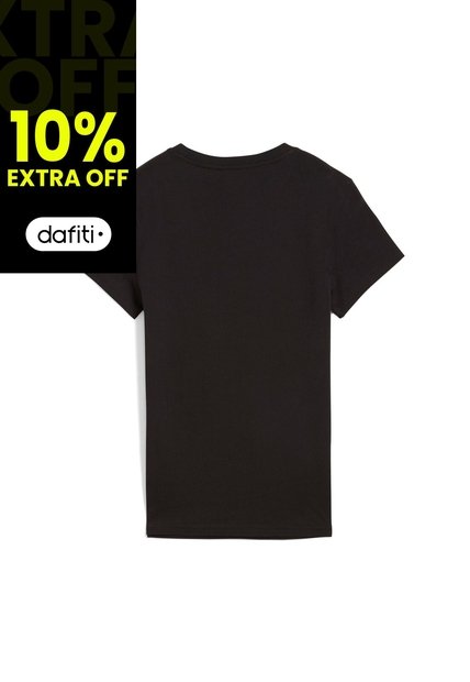 Camisa Deportiva Puma Original Ess No1 Logo Negro Mujer