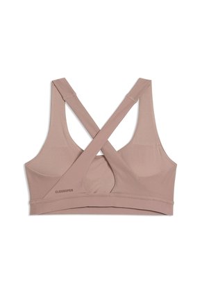 Top Deportivo Puma Original Cloudspun BraMid Café Para Mujer