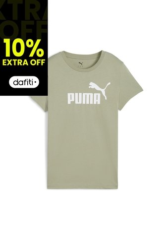 Camisa Deportiva Puma Original Ess No1 Logo Verde Mujer Puma
