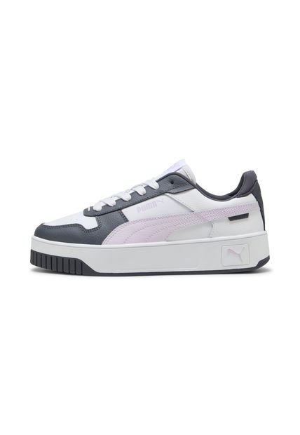Tenis Zapatillas Marca Puma Carina Wns Original Blanco Mujer