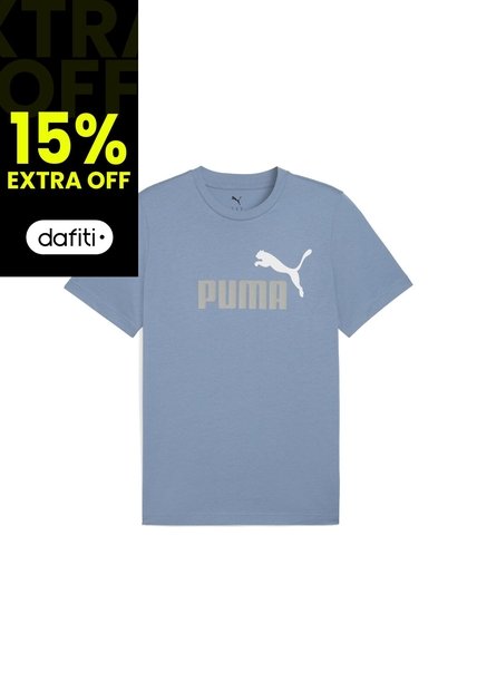 Camisa Deportiva Puma Ess 2 Color No 1 Logo Azul Hombre