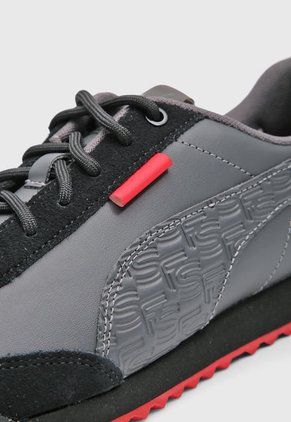 Tenis Lifestyle Gris-Negro-Rojo PUMA Ferrari Roma Via