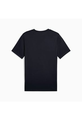 Polo Camisa Marca Puma Ess Logo Pique Original Azul Hombre