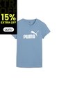Camisa Deportiva Puma Ess Metallic No 1 Logo Azul Para Mujer de Puma