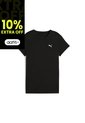 Camisa Deportiva Puma Original Logo (Poly) Negro Mujer de Puma