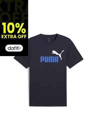 Camisa Deportiva Puma Ess 2 Color Azul  No.1 Logo Hombre Puma