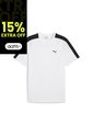 Camisas Deportivas Puma Originales T7 Tee Blanco Hombre de Puma