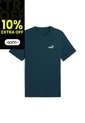 Camisa Deportiva Puma Ess Small No. 1 Logo Verde Hombre de Puma