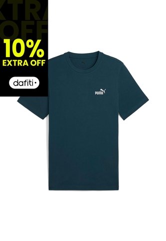 Camisa Deportiva Puma Ess Small No. 1 Logo Verde Hombre Puma