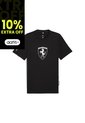 Camisa Deportiva Puma Ferrari Sportswear Shield Negro Hombre de Puma