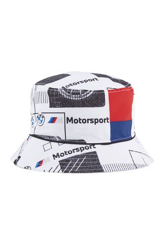 Gorra Puma Para Hombre Bmw Mms Bucket Hat Blanco Puma
