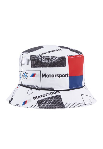 Gorra Puma Para Hombre Bmw Mms Bucket Hat Blanco