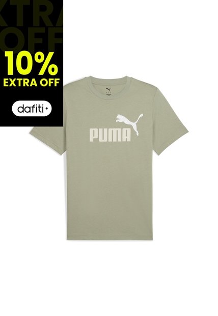 Camisa Deportiva Puma Ess 2 Color No1 Logo Verde Hombre